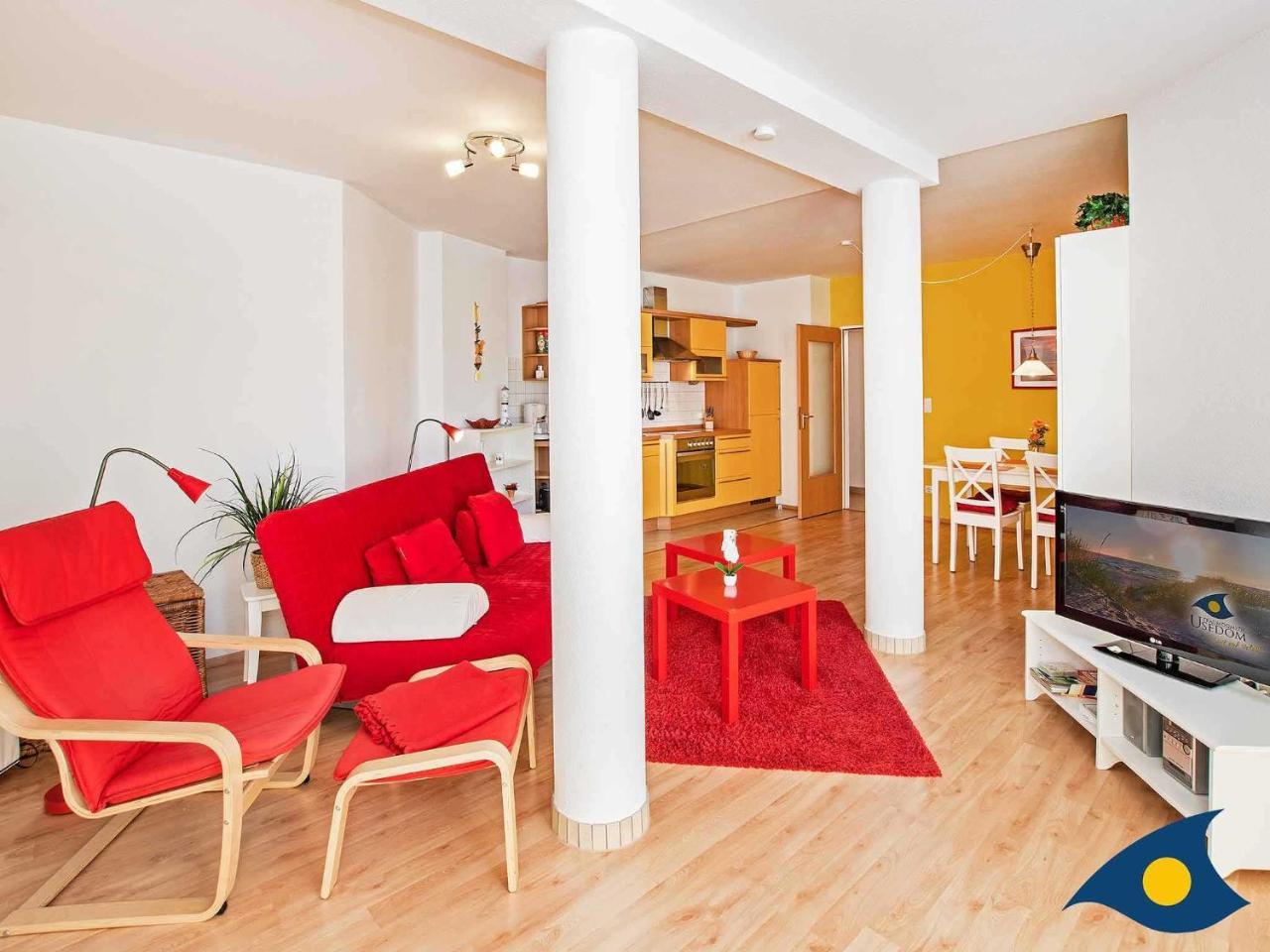 Ferienwohnung Dünen-Residenz A 20 Ostseebad Heringsdorf Exterior foto