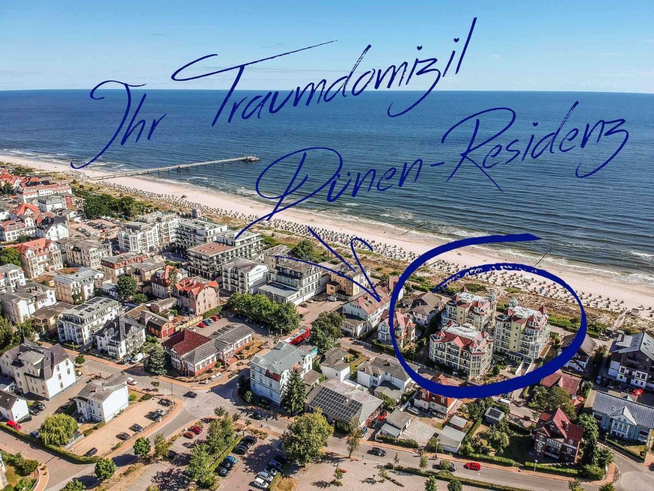 Ferienwohnung Dünen-Residenz A 20 Ostseebad Heringsdorf Exterior foto